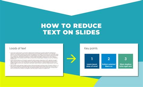 how to make powerpoint slides less wordy