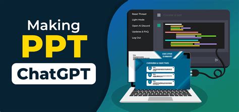 how to make ppt using chatgpt code