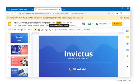 how to make pptx into google slides