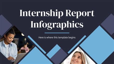 how to make presentation on internship report