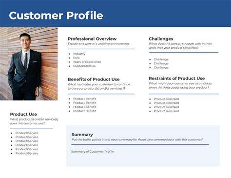 how to make profile template