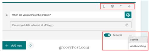 how to make questions mandatory in microsoft forms