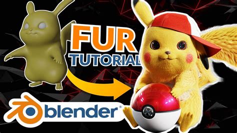 how to make realistic fur in blender