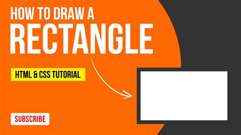 how to make rectangle box in html css
