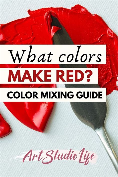 how to make red colour using clay