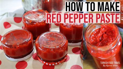 how to make red pepper paste