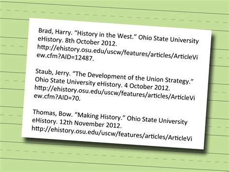 how to make reference citation from website