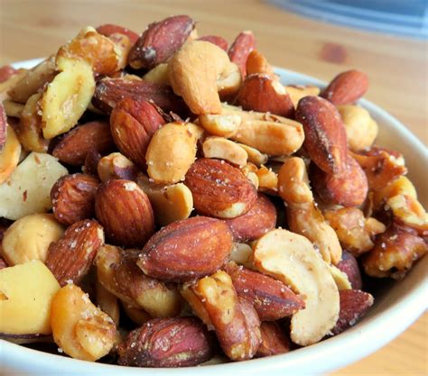 how to make roasted nuts salted