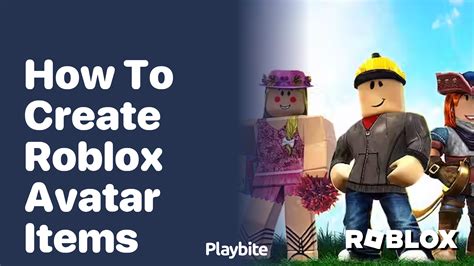 how to make roblox avatar items for free