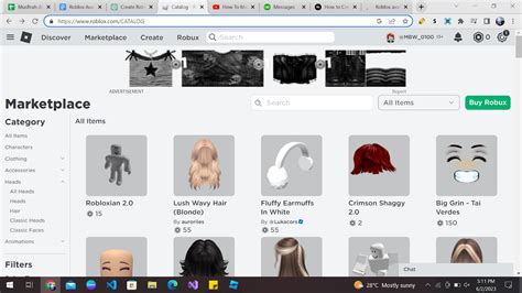 how to make roblox avatars and sell them