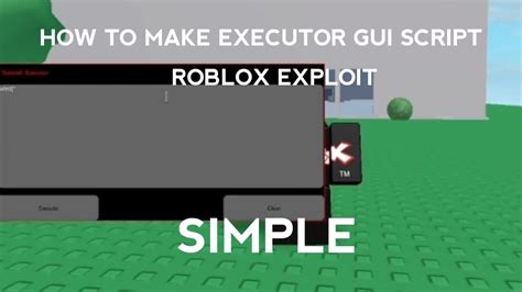 how to make roblox executor scripts