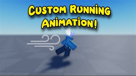 how to make running animation in roblox studio