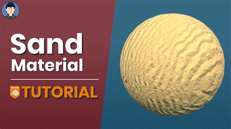 how to make sand material blender