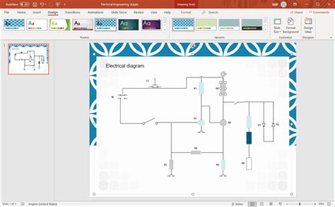 how to make schematic diagram in powerpoint