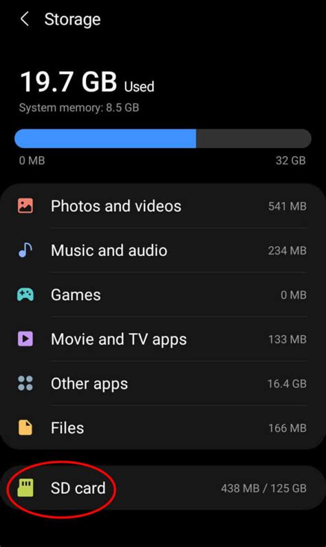 how to make sd card default storage on android phone