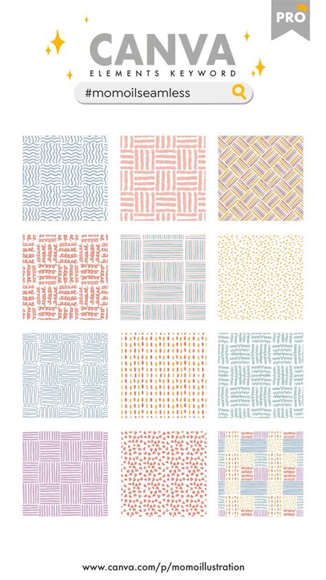 how to make seamless pattern canva