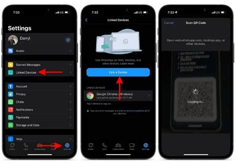 how to make secondary whatsapp primary on iphone