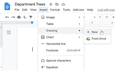 how to make shape on google docs