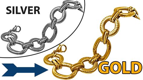 how to make silver gold in photoshop