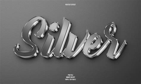 how to make silver letters in photoshop