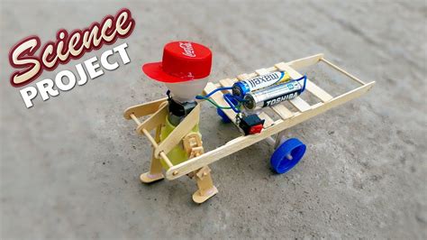 how to make simple walking robot science project