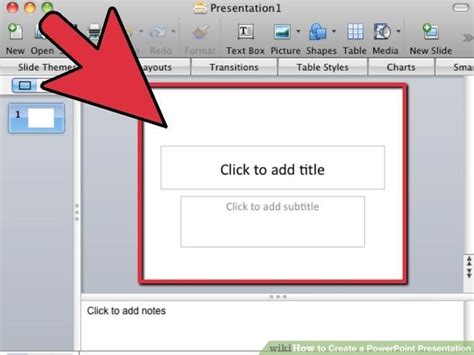 how to make slide presentation