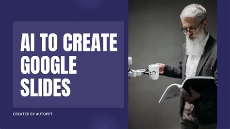 how to make slides on ai