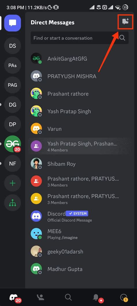 how to make someone admin on discord group chat mobile