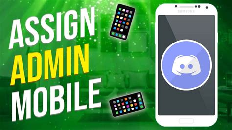 how to make someone admin on discord mobile
