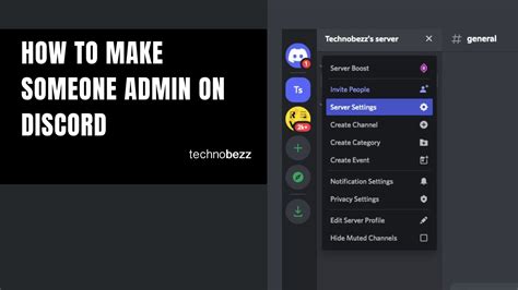 how to make someone an admin on discord app
