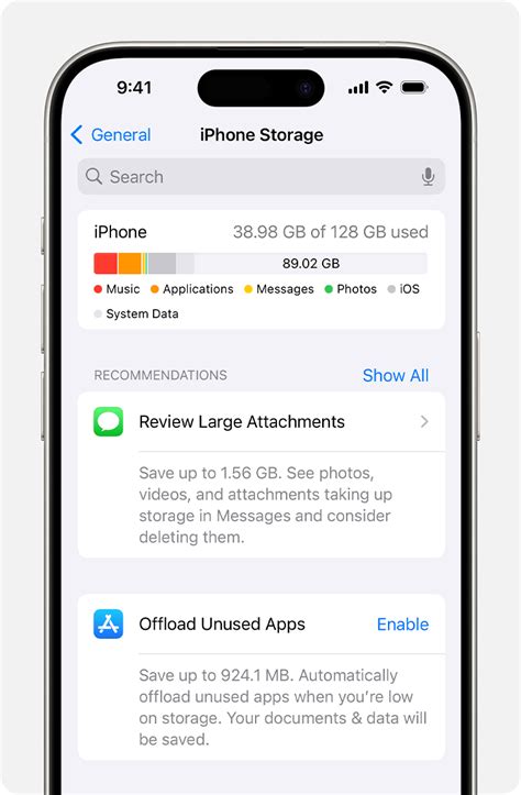 how to make space in iphone memory