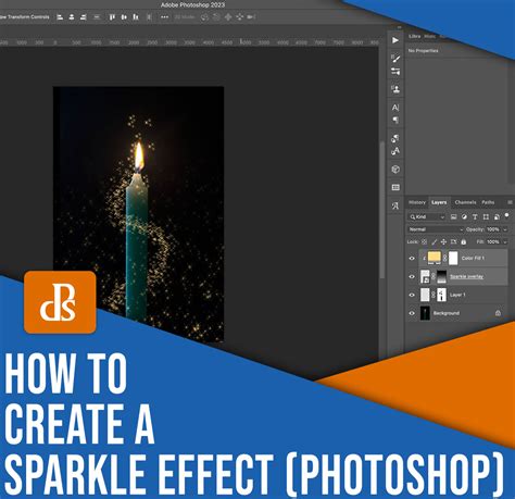 how to make sparkle in photoshop