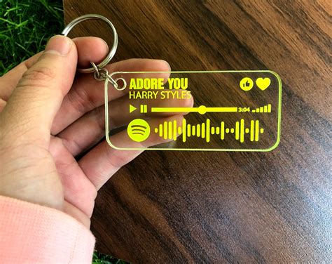 how to make spotify scan code keychain