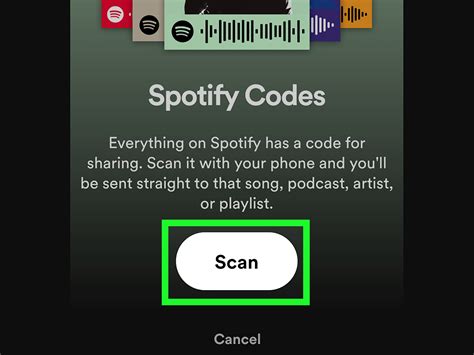 how to make spotify scan code on paper
