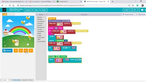 how to make sprites in game lab code org