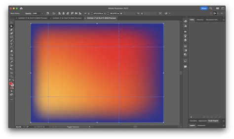 how to make square gradient in illustrator