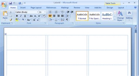 how to make sticker template in word