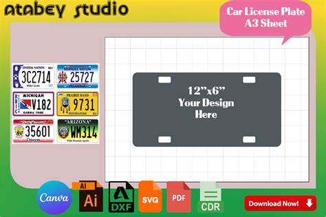 how to make sublimation license plates