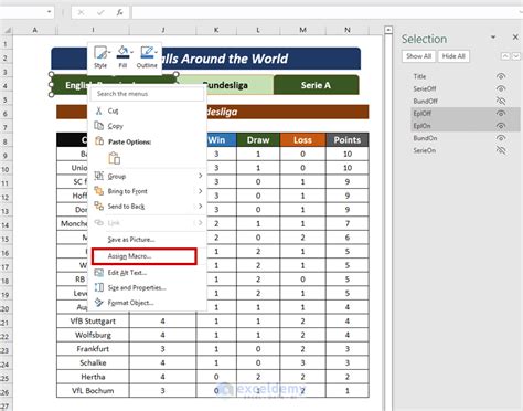 how to make tabs within tabs in excel