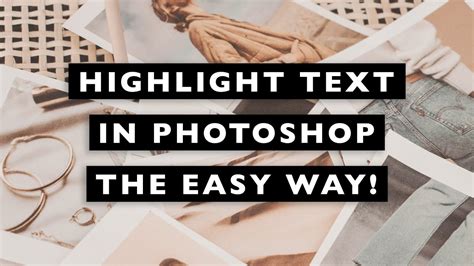 how to make text background color in photoshop