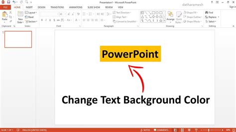 how to make text background color in powerpoint