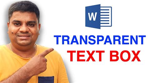 how to make text box invisible in microsoft word