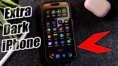 how to make text color darker on iphone