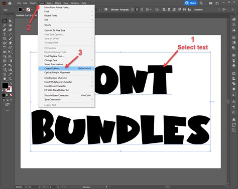 how to make text editable in illustrator