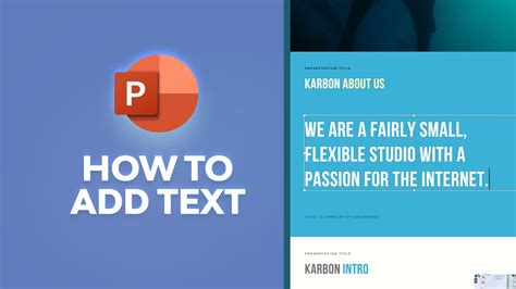 how to make text effects in powerpoint