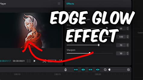 how to make text glow in capcut pc