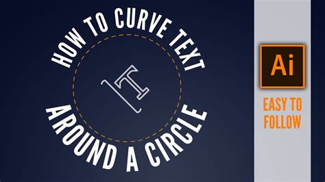 how to make text go in a circle on illustrator