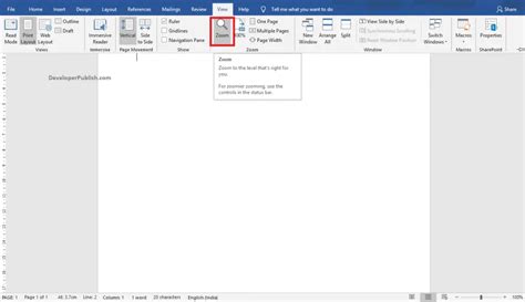 how to make text larger in word