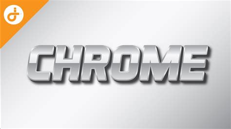 how to make text look chrome in illustrator
