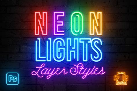 how to make text look like neon lights in photoshop
